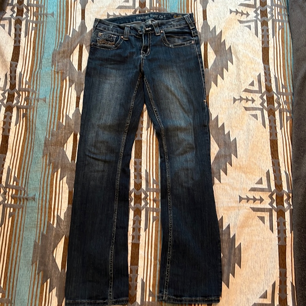 Cowgirl Tuff  28x35 Don’t Fence Me in jeans